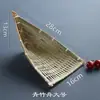 Productos Tejidos de Bambú Hechos a Mano Criba de Bambú Cesta de Bambú Bandeja para Dim Sum Paleta Recogedora Redonda Tejida para el Hogar Cesta de Almacenamiento Fruta Qin Xuan