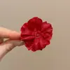 Vacaciones en la playa clip floral de plátano para el pelo pinza de garra floral de dopamina para recogidos en la parte posterior de la cabeza accesorio para el cabello adorno para el pelo