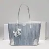 Bolsa Tote Feminina 2026 Novo Estilo Luxo Leve Versátil Grande Capacidade Nicho Feminina Ombro Único Trabalho Bolsa de Axila