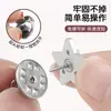 Pinzas Anti-Arraste para Piernas de Pantalón para Jeans Demasiado Largos, Acortadores Ajustables para Piernas de Pantalón, Pinzas para Fijar Dobladillos Sin Pliegues