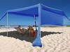 Explosiones Transfronterizas Toldo Solar Exterior para Playa Protector Solar Cortina para el Cielo de Playa con Pared Lateral Toldo Diseño a Prueba de Viento Conveniente para el Hogar