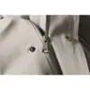 Diseño minimalista ButterTiger, tapeta asimétrica, cuello mao, chaqueta de trabajo, corte holgado para hombre, prenda exterior versátil, JK89