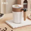 Taza Mezcladora Automática Completa Nueva y Mejorada de Acero Inoxidable 316 Transfronteriza, Taza de Café Magnética Portátil con Pantalla Digital Inteligente para Gente Perezosa