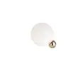 Lámpara de Mesa de Bola de Cristal Nórdica Moderna Italiana Simple para Dormitorio Mesita de Noche Estudio Lámpara Vertical Lámpara de Escritorio Decorativa