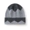 Venta al por mayor de fábrica Cachemira Transfronterizo Otoño Invierno Nuevo Engrosado Bloques de Color Acanalado Exterior Cálido Cubrecabezas Sombrero Holgado Sombrero con Protección para los Oídos