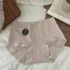 Land Color Classe A Roupa Íntima Feminina Alargada e Sem Traços Cuecas Femininas Rack Algodão 7A Puro Algodão Algodão Fundo Cintura Média Calças