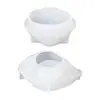 Kit de Resina para Aromaterapia Yeso Concha Marina Portavelas Herramienta de Lijado para Pegamento Tarro de Almacenamiento de Animales Marinos Molde de Silicona