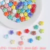 Cuentas Sueltas Mixtas de Cerámica Colorida Corazón Tortuga Estrella de Cinco Puntas Cuentas Materiales para Accesorios de Collares Hechos a Mano con Cuentas DIY