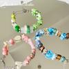 Estrella de cinco puntas brillante cuentas de cerámica hechas a mano cuentas sueltas paquete de materiales para accesorios de joyería DIY pendientes pulsera collar