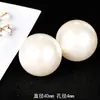 3-30mm contas peroladas de imitação com furo para realce contas soltas para grampo de cabelo DIY feito à mão acessórios para pulseira colar decoração