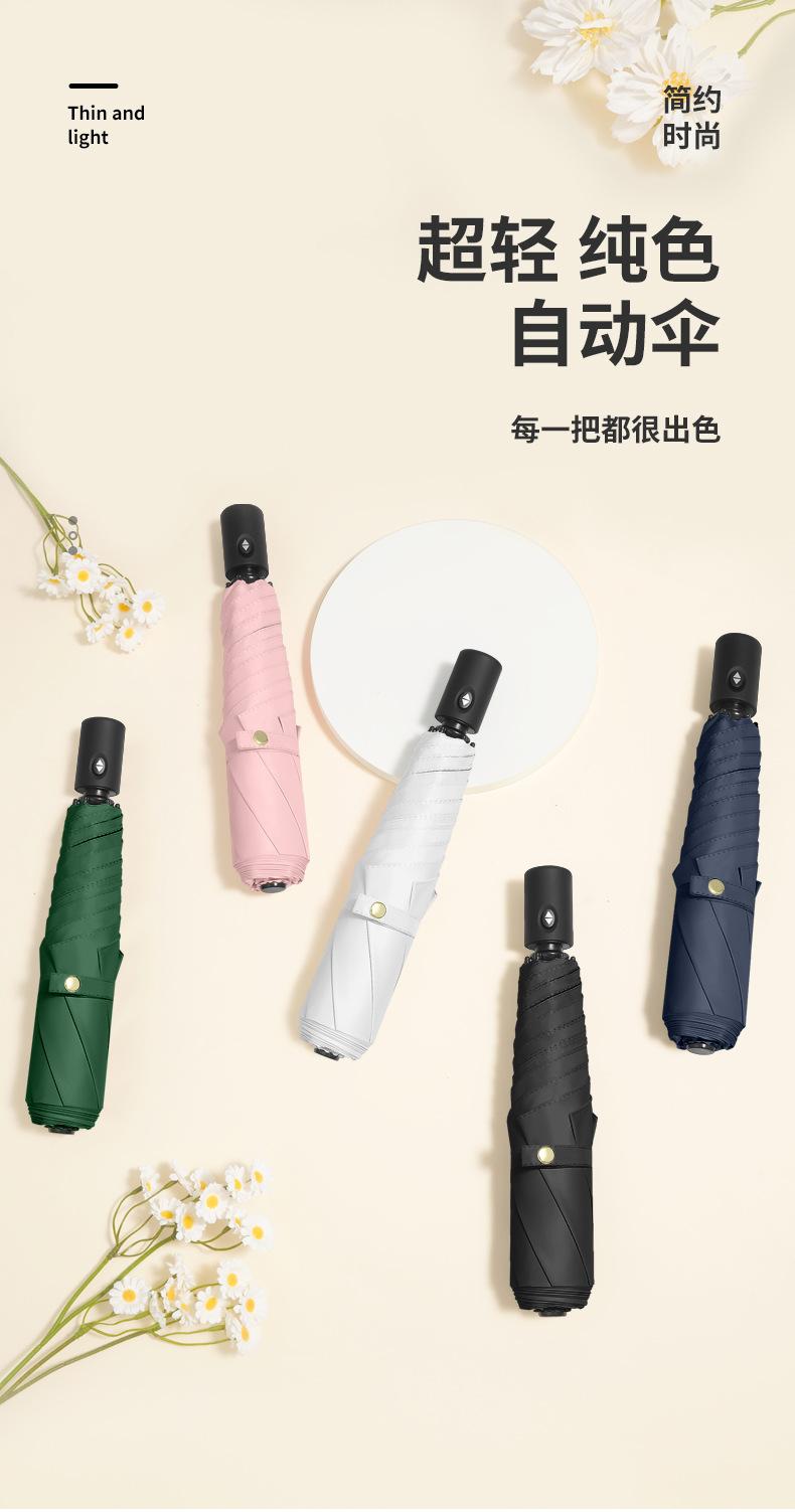 洋姐-自动纯色黑胶_01