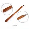Calzador de Madera Maciza Extra Largo Correo Gratuito Calzador Alargado Elevador de Calzado Calzador Mango de Zapato Tirador de Zapatos