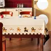 Alfombrilla rectangular anti-quemaduras de lujo y alta gama para mesa de café, almohadilla protectora de escritorio, mantel de mesa de comedor, a prueba de aceite, impermeable, lavable