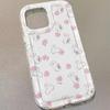 Funda para Teléfono Móvil Conejo Florido Iphone18Pro Airbag 12/13 Dibujos Animados Apple 11 Transparente Cobertura Total 15 Funda Anticaídas