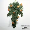 Plantas Verdes Penduradas na Parede Planta-Aranha Flores Artificiais Plantas Verdes Pendentes Samambaias Tubos de Parede Decoração de Teto Folhas de Samambaia Cipós