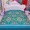 Nueva funda de cama universal de alta gama para las cuatro estaciones, gruesa, de doble uso, de tres capas acolchada de algodón, antideslizante, tatami, resistente a las manchas, sábana de doble cara
