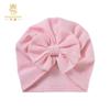 Gorro con lazo para bebé, nuevo, europeo y americano, disponible en Amazon, venta al por mayor para niños.