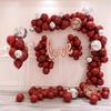 Decoração de balão de casamento Quarto de casamento romântico gema de casal vermelho arranjo de casamento balão de casamento quarto de casamento conjunto de balões