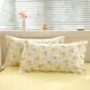 2024 Funda de Almohada Algodón Puro Funda de Almohada Toda de Algodón Funda para Relleno de Almohada del Hogar Paquete Doble Fabricante de Nantong Venta al Por Mayor Amigable para Dormir Extraíble y Lavable