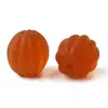 Acessórios para Joias DIY Esmalte de Faraó Antigo Contas de Abóbora Multitamanho Rosto Fosco Contas de Esmalte de Abóbora