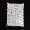 Material DIY artesanal acessórios de contas soltas pérola de imitação ABS contas soltas Jin inteiras contas redondas de furo duplo 4-20mm