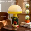Lámpara Creativa de Medusa Cerdo Luz de Noche para Mesita de Noche de Dormitorio Lámpara de Ambiente para Habitación Infantil Decoración Creativa de Escritorio Regalo de Cumpleaños