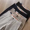 2025 Nuevos Pantalones Largos de Modal Elegantes Sarja de Algodón Elástico Verano Finos para Hombre Sueltos Casual de Negocios