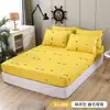 Sábana bajera ajustada antideslizante de seda helada transfronteriza para comercio exterior, protector de colchón de cobertura total para el hogar, dormitorio de estudiante, apartamento, disponible en varios tamaños