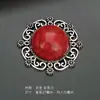 Acessórios para Joias DIY Recorte Flor Pequena Retrô Material de Contas Feito à Mão Acessórios de Cabelo Placa de Flor Fivela de Diamante Padrão Turquesa Botão Inferior para Sapatos
