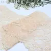 Tang Long Color Albaricoque Francés Patrón de Hilo Tela Elástica de Encaje de Pestañas Tejido Ropa Ropa Interior Vestido de Novia Accesorios DIY Adorno de Encaje