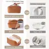 Viajes Transfronterizos Bolsa Cosmética Sencilla Cremallera Gran Capacidad Bolsa de Almacenamiento Portátil Neceser de Gama Alta Personalización de Amazon