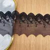 Encaje Malla Borde de Encaje Bordado por Computadora Seda de Leche Accesorios para Ropa de Mujer Malla Bordado Encaje Fabricante Mayorista