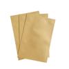 Saco de papel Kraft Descartável à prova de óleo Bolso plano Lanche de frutas secas Saco de chá Embalagem de alimentos Saco de papel para embalagem