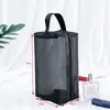 Nueva bolsa de maquillaje de malla de nylon transfronteriza, bolsa de almacenamiento de viaje octagonal portátil de gran capacidad, bolsa de mano de estilo coreano.