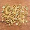 10 cores DIY liga acessórios de joias aleatórios 30g 50g 100g todos os tipos de pingente de chave steampunk