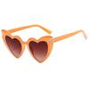 Nuevas Gafas de Sol de Moda Color Gelatina Borde Cortado Personalizadas para Fiesta Estilo Europeo y Americano Gafas de Sol de Celebridad de Internet Mismo Estilo