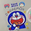 Adesivos Fofos de Caderno Doraemon Embossados Adesivos Fofos Azuis Cheinhos DIY Adesivos para Capa de Celular Acessórios Versão Q