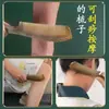 Pente Autêntico de Chifre Grande, Pente de Massagem Pura Natural, Antiqueda de Cabelo, Antiestático, Cuidados com a Saúde para Homens e Mulheres, Pente Preto Portátil