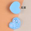 Xiaohongshu mismo estilo AB flash parche de amor diy pendientes hechos a mano accesorios para el cabello carcasa de teléfono móvil zapato flor accesorios material