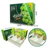 Caja de Empaque Caja de Uva Rosa Sol Caja Vacía de Fruta Caja de Empaque de Uva Verde Qingwang Caja de Regalo Lista para Usar Se Puede Personalizar