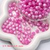 Collar de cuentas de ojo de gato japonés de fantasía para niña, pulsera, accesorios de material, color caramelo