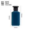 Botella de Vidrio para Perfume Aterciopelada, Botella Vacía Transparente de 100 ml, Procesamiento Personalizado, Botella Dispensadora de Muestras de Perfume, Tapa de Perfume Aterciopelada