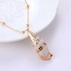Collar de Concha de Caracol de Playa Seaside de Venta Caliente de Aliexpress para Mujer Moda Nicho Transfronteriza Europea y Americana Venta al por Mayor de Alta Gama