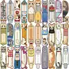 30 Marcadores de Página Originais para Gatinhos Lendo, Manual Simples, Materiais Literários e Criativos, Marcadores de Página Ins para Livros de Papel, Personalizáveis