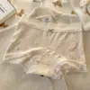 Pantaloncillos tipo boxer para mujer de algodón 100% antibacteriano, extendidos y ensanchados, con entrepierna antibacteriana, transpirables, de algodón natural
