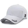 Gorra de béisbol nueva bordado de letras visera estilo coreano moda deportiva al aire libre para hombres y mujeres sombrero para el sol venta al por mayor