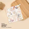 Toalha Quadrada de Gaze Bolha Transfronteiriça 100% Algodão Classe A para Rosto de Bebê e Banho Toalha Infantil Paninho de Arroto 30*30cm