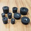Tapón de tuerca redonda de acero con orificio para tornillo M6 de 16 mm, tapón de tubo, tapón para estante, cabeza de tuerca redonda, almohadilla para patas de muebles