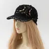 Sombrero de Ganchillo Hecho a Mano de Verano con Diseño Hueco de Pico de Pato para Mujer, Transpirable, Tejido de Malla, Gorra de Béisbol, Versátil, Permite Atar Cola de Caballo, Sombrero para el Sol