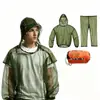 Roupa de Verão à Prova de Mosquitos Transfronteiriça, Jaqueta à Prova de Mosquitos para Acampamento ao Ar Livre, Conjunto de Roupas de Malha para Aventura de Pesca, Portátil